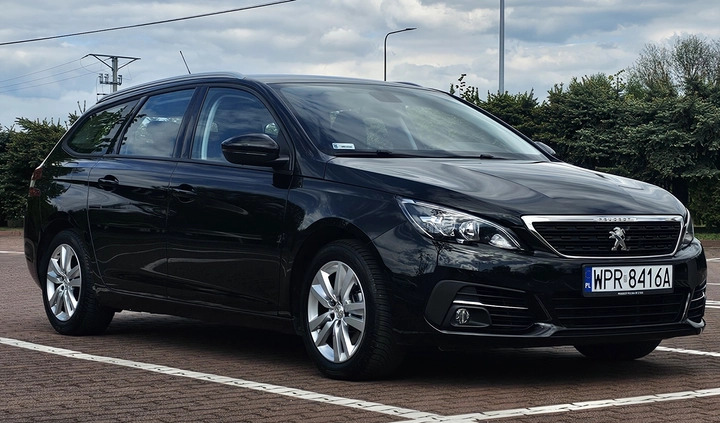 Peugeot 308 cena 50900 przebieg: 96300, rok produkcji 2019 z Pruszków małe 704